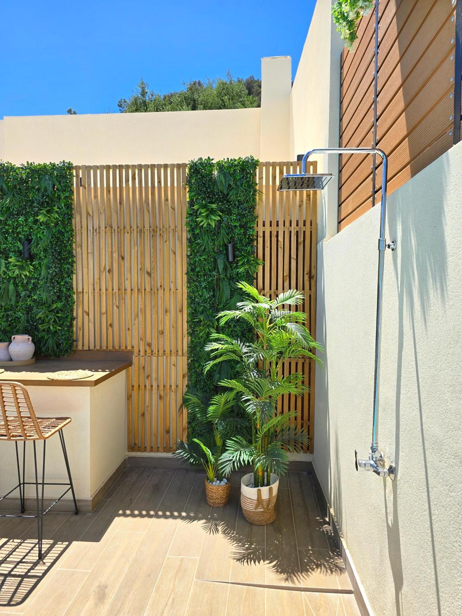Villa Balcony, Cozy Villa With Amazing View Rodhiá Exterior foto